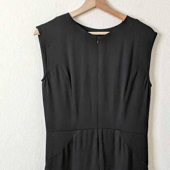 Zero + Maria Cornejo Zip Up Front Jumpsuit Black 4 - Picture 3 of 13